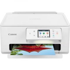 MFD Canon Pixma TS7640i White, Colour Printer/Duplex/Scanner/Copier/Wi-Fi, A4, Print 12001 x 1200dpi_2pl,Scan 1200x2400dpi, OLED 2.7”, ESAT 15/10 ipm,64-265g/m2, Wi-Fi: IEEE802.11 b/g/n, USB 2.0, macOS, PG-485/486XL (180/300&180/300p), MC-G06.