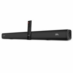 SVEN Soundbar SB-2040A, 40 W, Bluetooth, USB, AUX (3.5mm jack), HDMI (ARC), SPDIF (Optical), remote control, LED display, black