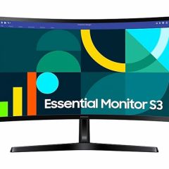 27.0” SAMSUNG VA LED S27D366G Curved Black (4ms, 1000:1, 250cd, 1920x1080, 178°/178°, VGA, HDMI, 100Hz Refresh Rate, Curvature 1800R, VESA)