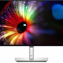 27.0” DELL IPS LED U2724D UltraSharp Borderless Silver (5ms, 1000:1, 350cd, 2560x1440, 178°/178°, 100% sRGB color gamut, HDMI, DisplayPort in/out, USB-C (Data only), HDMI, Pivot, Audio Line-out, USB Hub: 2xUSB3.0, VESA  )