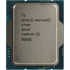Intel® Pentium® Gold G7400, S1700, 3.7GHz, 2C(2P+0Е) / 4T, 6MB L3 + 2.5MB L2 Cache, Intel® UHD Graphics 710, 10nm 46W, tray