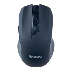 SVEN RX-350W Black Wireless, Optical Mouse, 2.4GHz, 5-buttons,