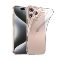 ЧЕХОЛ WOO ИЗ МЯГКОГО TPU ДЛЯ IPHONE 16 PRO MAX, ПРОЗРАЧНЫЙ
