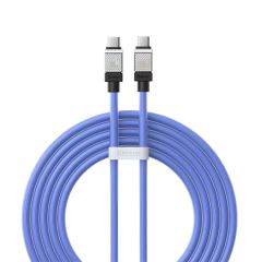 BASEUS CABLE COOLPLAY SERIES TYPE-C TO TYPE-C 5A 100W 2M, BLUE