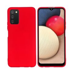 ЧЕХОЛ-ШЛЕМ ЖИДКИЙ СИЛИКОНОВЫЙ SAMSUNG A03S, КРАСНЫЙ