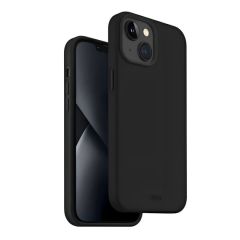 ЧЕХОЛ UNIQ LIQUID SILICONE LINO MIDNIGHT ДЛЯ IPHONE 14, ЧЕРНЫЙ