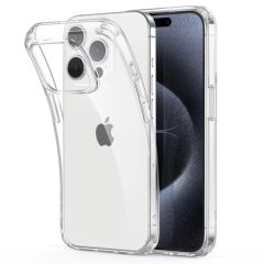 ЧЕХОЛ-ШЛЕМ TPU SOFT ДЛЯ IPHONE 15 PRO, ПРОЗРАЧНЫЙ