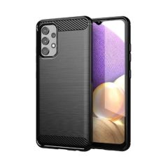 ЧЕХОЛ-ШЛЕМ CARBON SAMSUNG A32 5G, ЧЕРНЫЙ