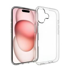 МЯГКИЙ TPU ЧЕХОЛ WOO ДЛЯ IPHONE 17, ПРОЗРАЧНЫЙ