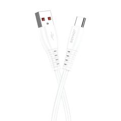 Jokade Кабель USB-A - Type-C 5A 1M JA043, белый