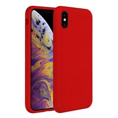 ЧЕХОЛ-ШЛЕМ LIQUID SILICONE ДЛЯ IPHONE XS MAX, КРАСНЫЙ