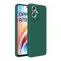 ЧЕХОЛ WOO SILICONE NEO SOFT OPPO A79 5G, ЗЕЛЕНЫЙ