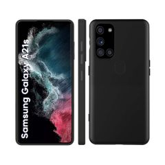 ЧЕХОЛ-ШЛЕМ ЖИДКИЙ СИЛИКОНОВЫЙ SAMSUNG A21S, ЧЕРНЫЙ
