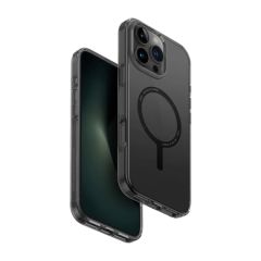 ЧЕХОЛ UNIQ ДЛЯ IPHONE 16 PRO MAX HYBRID CLARIO (ECO) С ЗАРЯДКОЙ MAGCLICK, ДЫМЧАТЫЙ