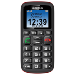 Мобильный телефон MaxCom MM428L, Чёрный