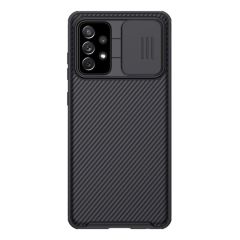 NILLKIN ЧЕХОЛ CARBON CAME SHIELD PRO SAMSUNG A72, ЧЕРНЫЙ