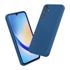 ЧЕХОЛ-ШЛЕМ ЖИДКИЙ СИЛИКОНОВЫЙ SAMSUNG A24, СИНИЙ