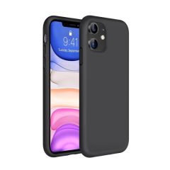 ЧЕХОЛ WOO LIQUID SILICONE ДЛЯ IPHONE 11, ЧЕРНЫЙ