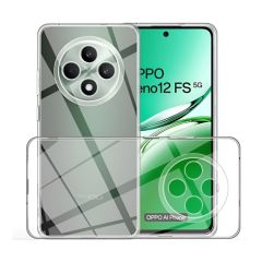 WOO ЧЕХОЛ МЯГКИЙ TPU OPPO RENO 12F/12FS, ПРОЗРАЧНЫЙ