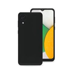 ЧЕХОЛ-ШЛЕМ ЖИДКИЙ СИЛИКОНОВЫЙ SAMSUNG A03 CORE, ЧЕРНЫЙ