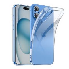 ЧЕХОЛ WOO SOFT TPU ДЛЯ IPHONE 16 PLUS, ПРОЗРАЧНЫЙ