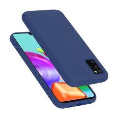 ЧЕХОЛ-ШЛЕМ ЖИДКИЙ СИЛИКОНОВЫЙ SAMSUNG A41, СИНИЙ