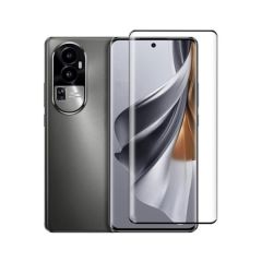 ШЛЕМ С АЛМАЗНЫМ СТЕКЛОМ 5D OPPO RENO 10 5G/10 PRO, ЧЕРНЫЙ