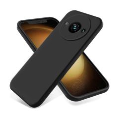 ЧЕХОЛ WOO CASE LIQUID SILICONE REDMI A3, ЧЕРНЫЙ