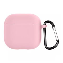 ЧЕХОЛ-ШЛЕМ СИЛИКОНОВЫЙ AIRPODS 4, ПЕСОЧНО-РОЗОВЫЙ