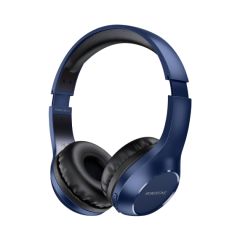 НАКЛАДНЫЕ НАУШНИКИ BOROFONE С МИКРОФОНОМ BLUETOOTH BO12, СИНИЙ