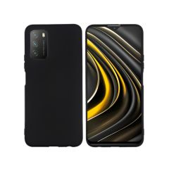 ЧЕХОЛ-ШЛЕМ ЖИДКИЙ СИЛИКОНОВЫЙ XIAOMI POCO M3, ЧЕРНЫЙ