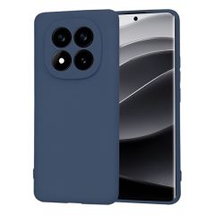 Чехол WOO Case Liquid Silicone Xiaomi Redmi Note 14 Pro 4G, синий