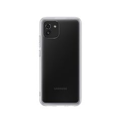 ЧЕХОЛ-ШЛЕМ TPU МЯГКИЙ SAMSUNG A03, ПРОЗРАЧНЫЙ