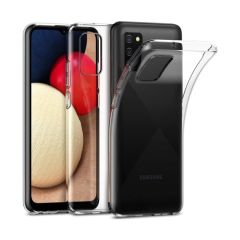 ЧЕХОЛ-ШЛЕМ TPU SOFT SAMSUNG A02S, ПРОЗРАЧНЫЙ