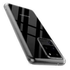 ЧЕХОЛ-ШЛЕМ TPU МЯГКИЙ SAMSUNG S20 ULTRA, ПРОЗРАЧНЫЙ