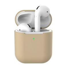 ЧЕХОЛ-ШЛЕМ СИЛИКОНОВЫЙ AIRPODS 2, ПЕСОЧНО-РОЗОВЫЙ