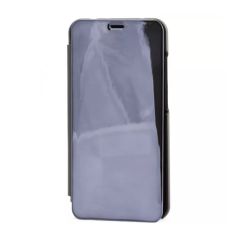 ЧЕХОЛ-ШЛЕМ ЗЕРКАЛЬНЫЙ ФЛИП XIAOMI REDMI NOTE 6 PRO, ЧЕРНЫЙ