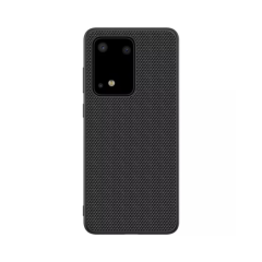 ЧЕХОЛ-ШЛЕМ TPU NYLON NYLON SAMSUNG S20 ULTRA, ЧЕРНЫЙ