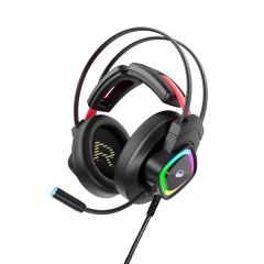 MONSTER GAMING HEADSET MISSION BOT USB+3.5 ММ, ЧЕРНЫЙ