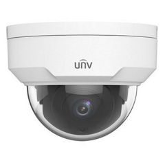 UNV IPC322LR3-VSPF28-A, Easy DOME 2Mp, 1/2.7" CMOS, фиксированный объектив 2.8мм, ИК до 30м, ICR, 1920x1080:30fps, Ultra 265/H.264/MJPEG, тройной поток, DWDR, IP67, HLC, 2-Axis, DC12V/PoE