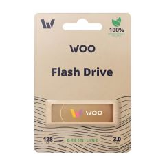 WOO USB DRIVE 3.0 GREEN LINE 128GB