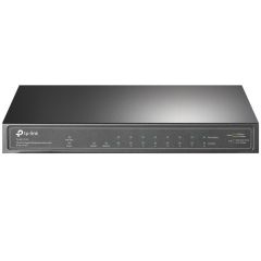 10-port 10/100/1000Mbps POE+ Switch TP-LINK "TL-SG1210P", 8 PoE+ ports, 63W Budget, SFP, Steel Case