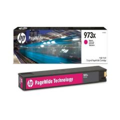 HP 973X (F6T82AE) Высокодоходный пурпурный оригинальный картридж PageWide для HP PageWide Pro 452dw HP PageWide Pro 477dw, 7000 стр.
