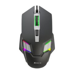 МЫШЬ XTRIKE ME GAMING MOUSE GM-110 ПРОВОДНАЯ, ELITE RGB, ЧЕРНЫЙ/СЕРЫЙ/КРАСНЫЙ/СИНИЙ
