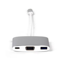 LMP USB-C(M) К VGA & USB3.0 & USB-C ЗАРЯДКИ МУЛЬТИПОРТ АДАПТЕР