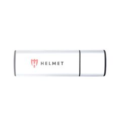 USB-НАКОПИТЕЛЬ HELMET 2.0 BASIC LINE 8 ГБ, СЕРЕБРИСТЫЙ