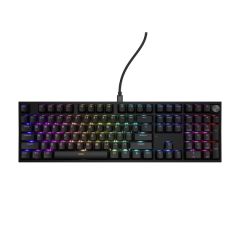 МЕХАНИЧЕСКАЯ КЛАВИАТУРА GENESIS THOR 404 US LAYOUT RGB BACKLIGHT MECHANICAL BLACK GATERON YELLOW PRO