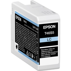 Картридж чернильный Epson T46S UltraChrome Pro 10, 25мл, Голубой