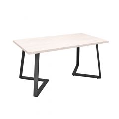 Masă FRIDA Mătase+Black Legs 150×80