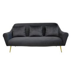 Canapea GLORIOSA 3 Black